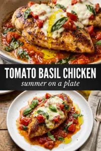 Tomato Basil Chicken Breasts