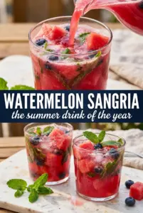 Watermelon Sangria