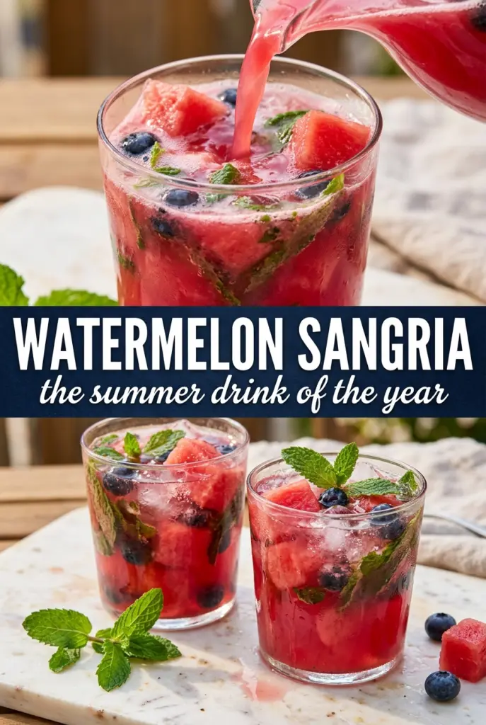 Watermelon Sangria