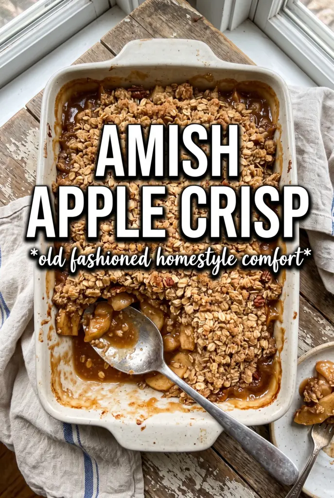 Amish Apple Crisp