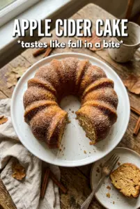 Apple Cider Cake