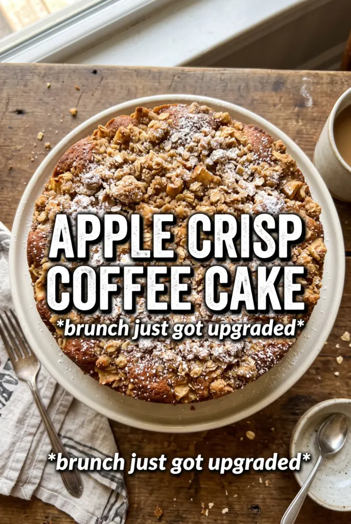 Apple Crisp Coffee Cake