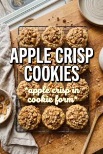 Apple Crisp Cookies