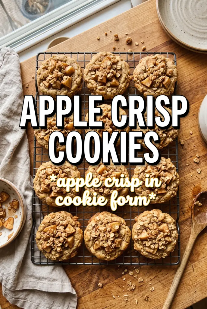 Apple Crisp Cookies