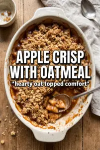 Apple Crisp With Oatmeal