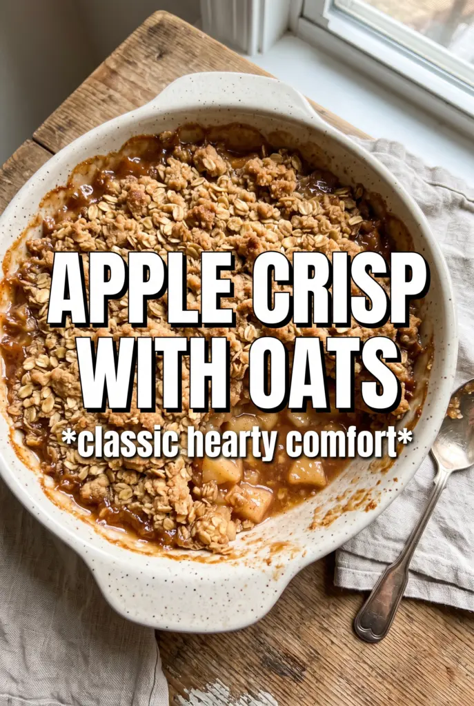 Apple Crisp With Oats