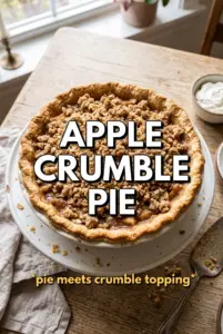 Apple Crumble Pie