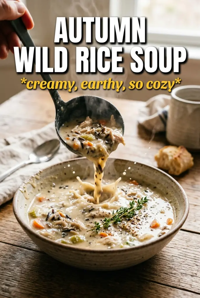 Autumn Wild Rice Soup
