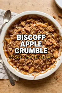 Biscoff Apple Crumble