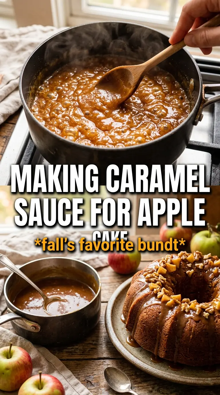 Caramel Apple Cake moist layers caramel drizzle