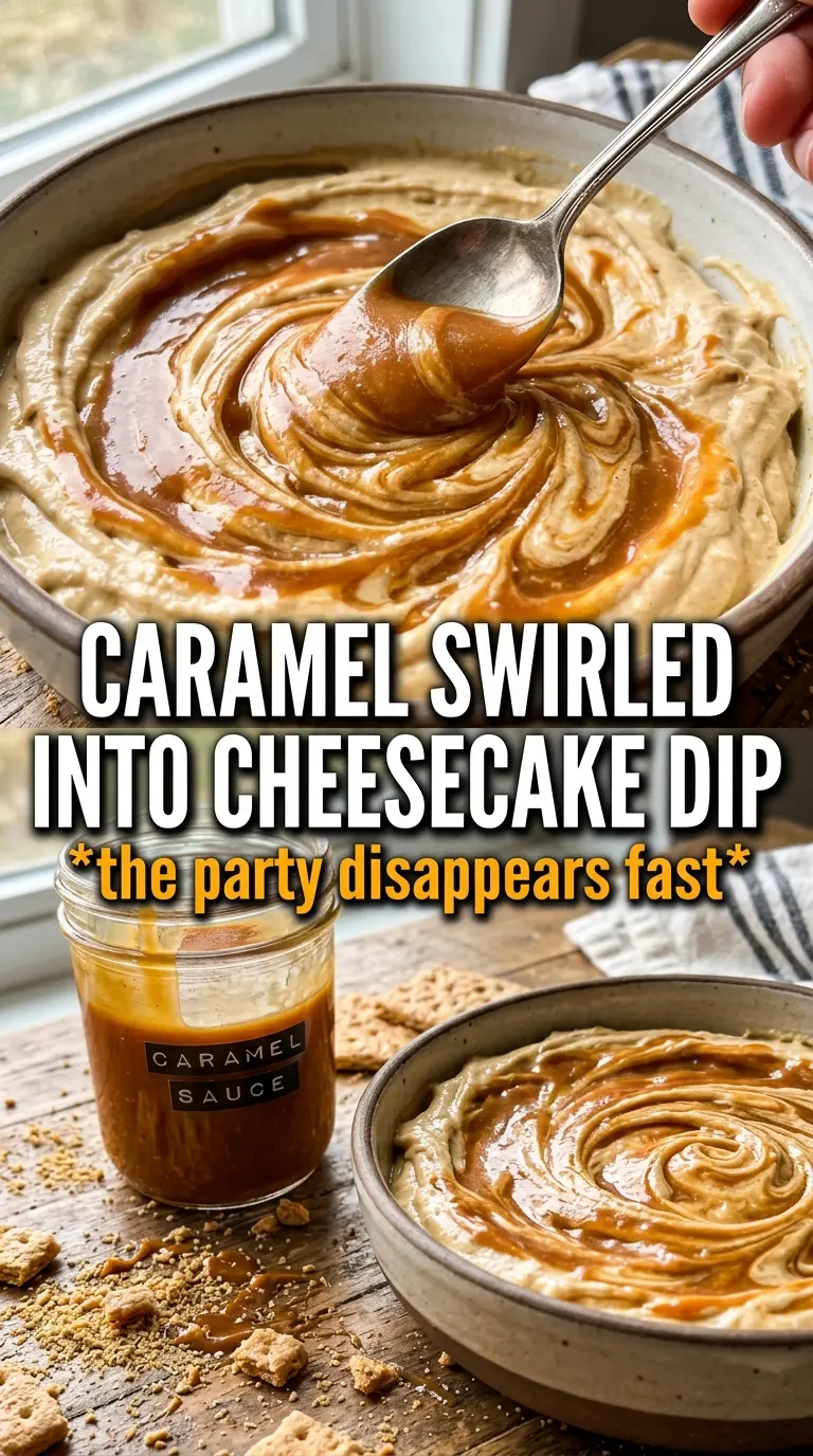 Caramel Apple Cheesecake Dip creamy caramel apple