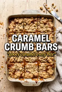 Caramel Crumb Bars