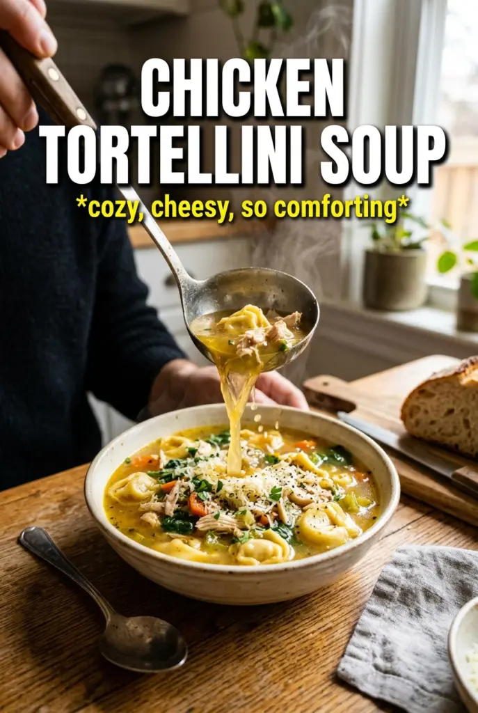 Chicken Tortellini Soup
