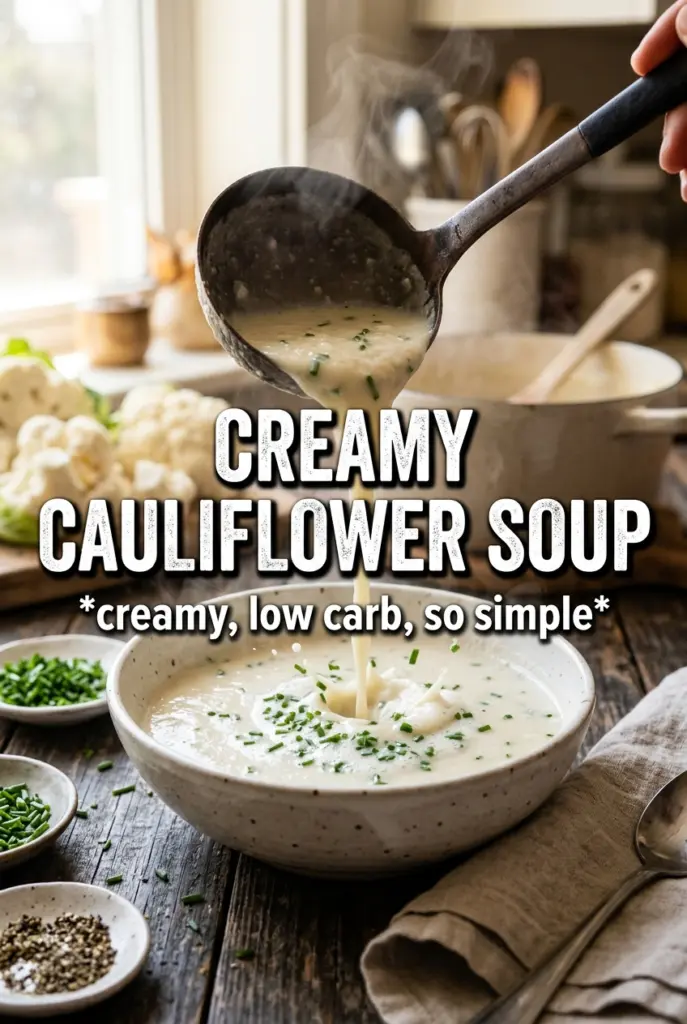 Creamy Cauliflower Soup