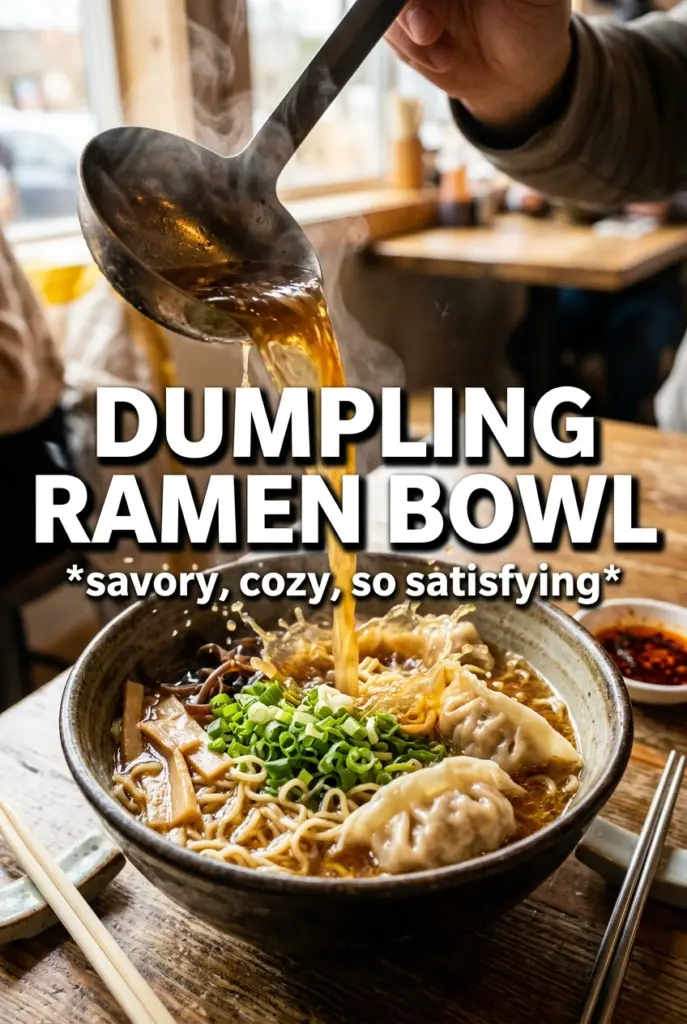 Dumpling Ramen Bowl