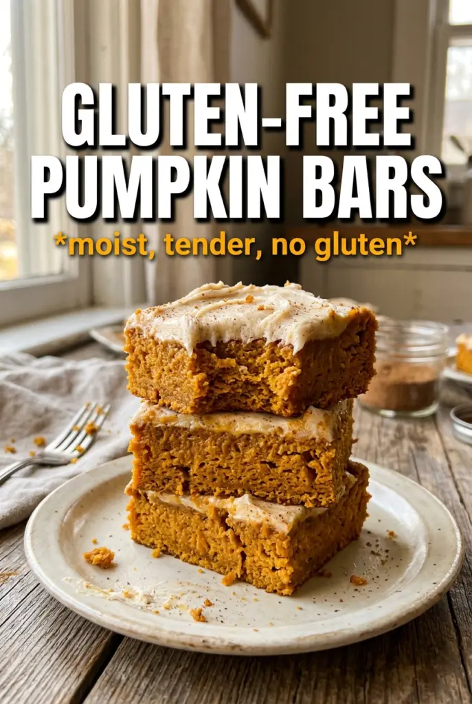Gluten-Free Pumpkin Bars