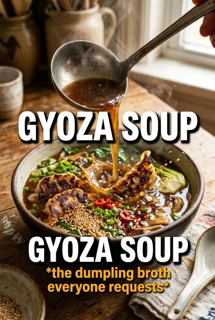 Gyoza Soup