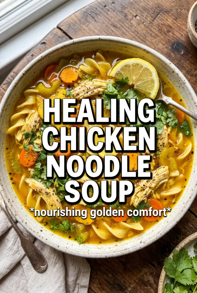 Healing Chicken Noodle Soup