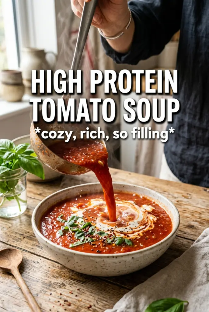 High Protein Tomato Soup