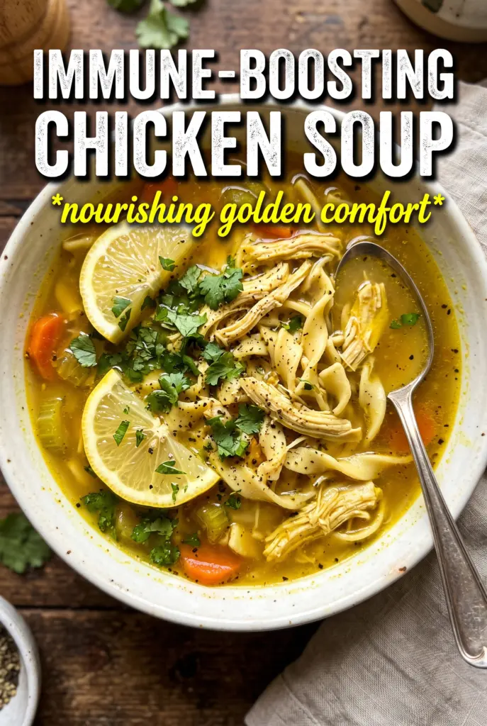 Immune-Boosting Chicken Noodle Soup