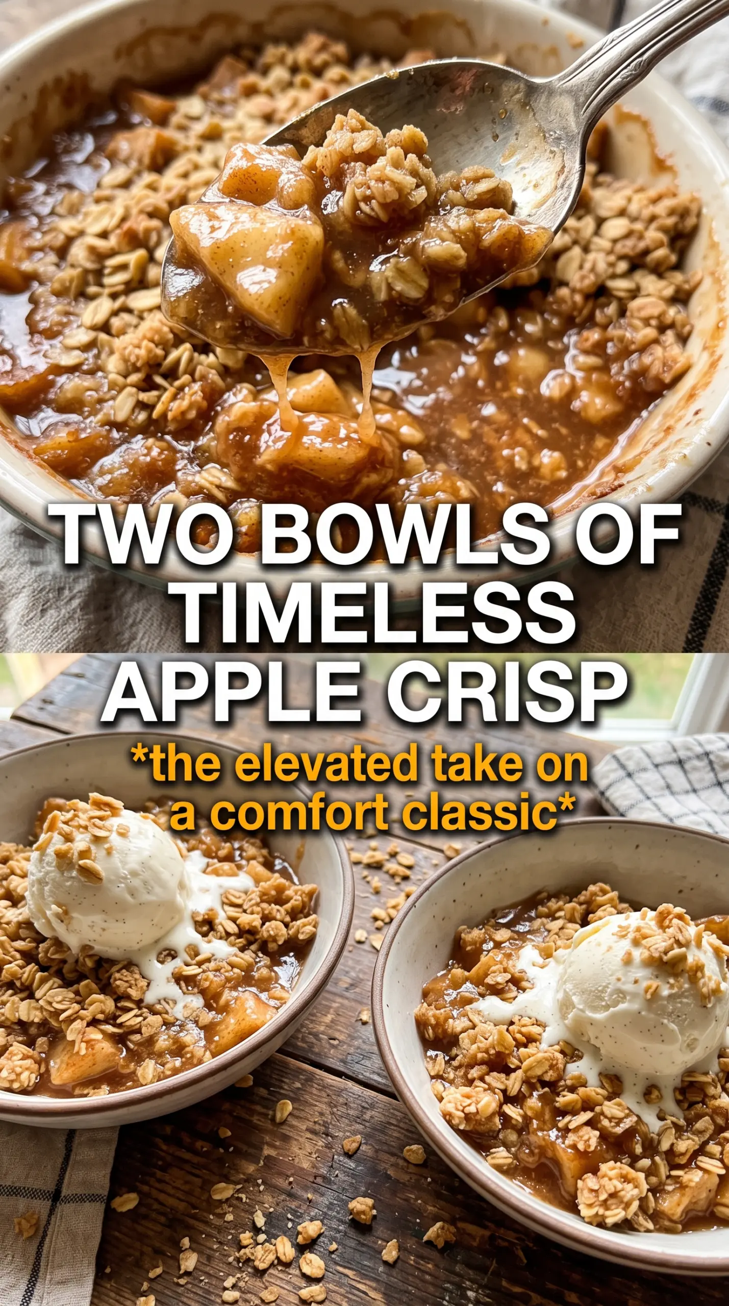 Ina Garten apple crisp golden oat topping