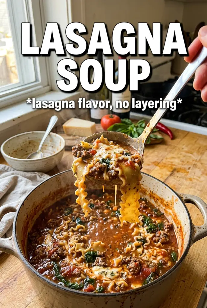Lasagna Soup