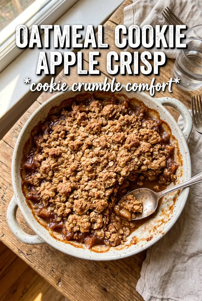 Oatmeal Cookie Apple Crisp
