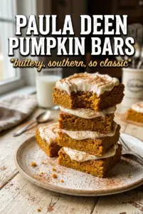 Paula Deen Pumpkin Bars