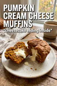 Pumpkin Cream Cheese Muffins
