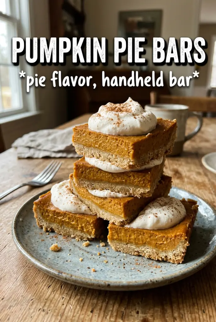 Pumpkin Pie Bars
