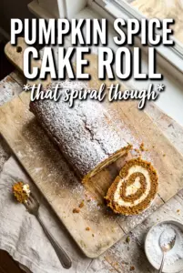 Pumpkin Spice Cake Roll