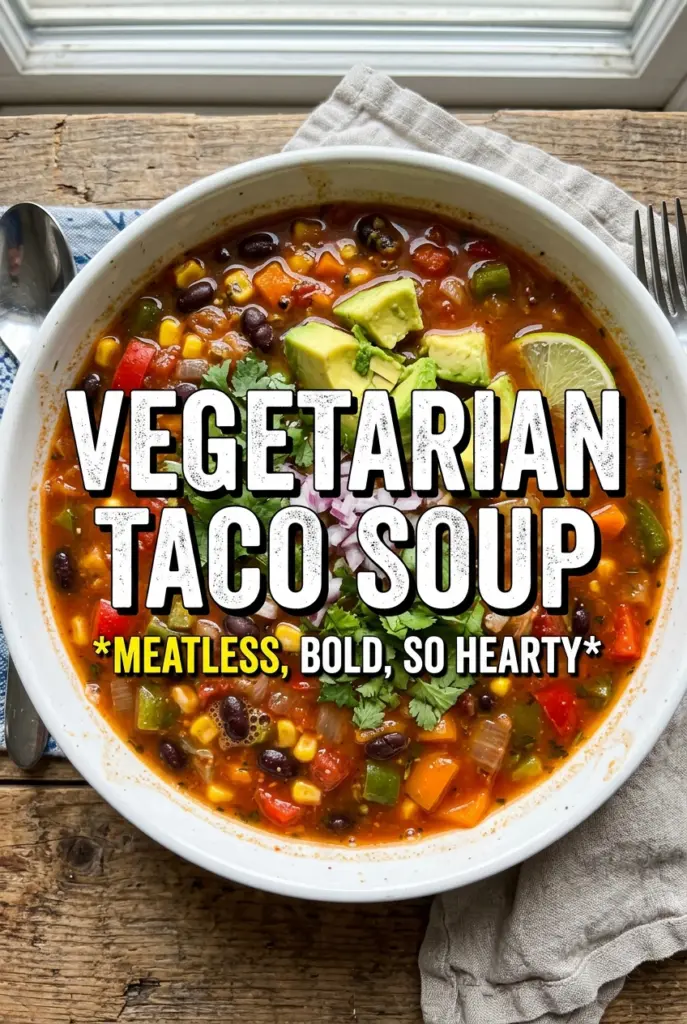 Vegetarian Taco Soup