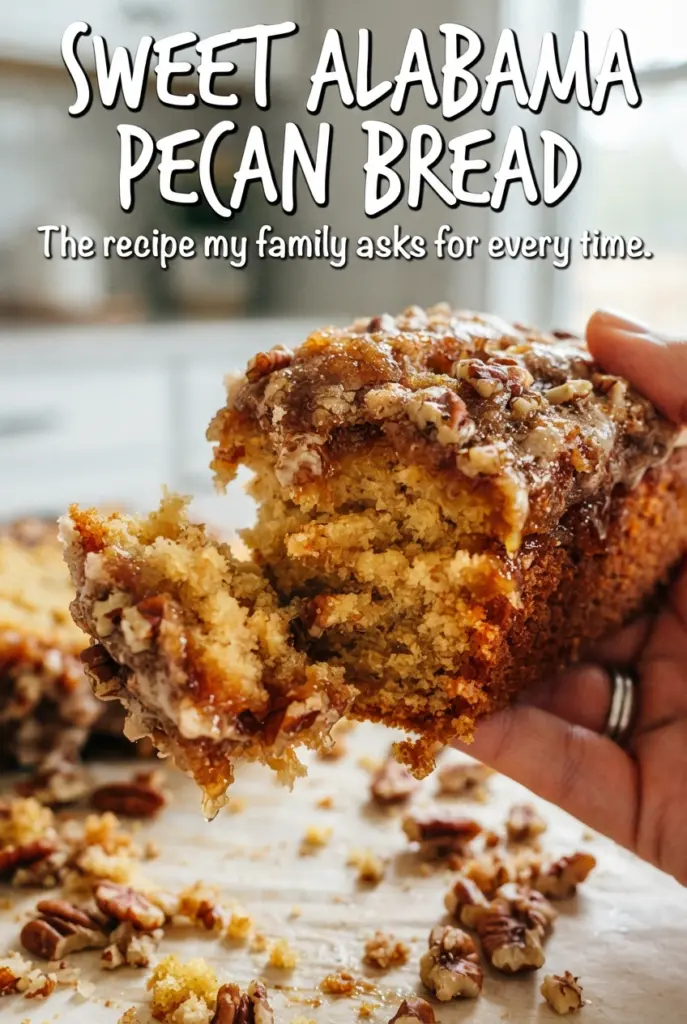 Sweet Alabama Pecan Bread